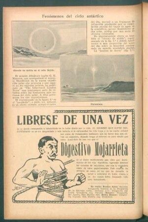 Fenómenos del cielo antártico