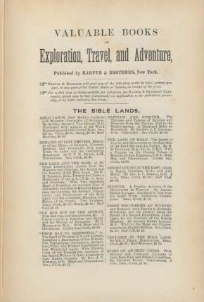Valuable books of exploration, travel, and adventure
