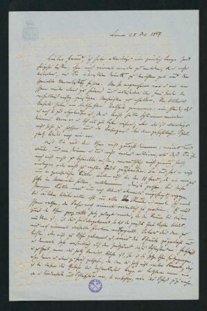 Brief vom 28. Dezember 1859