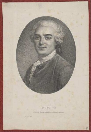 Bildnis des Duclos