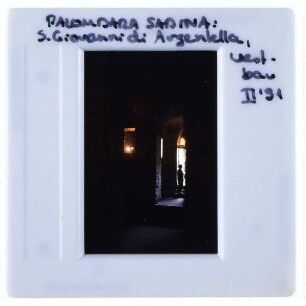 Palombara Sabina, Kloster San Giovanni in Argentella