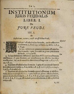 Institutiones iuris feudalis