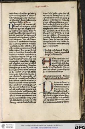 Incipit epistola secunda ad Thessalonicenses.