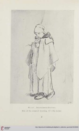 Millet's drawings at the Museum of Fine Arts, Boston