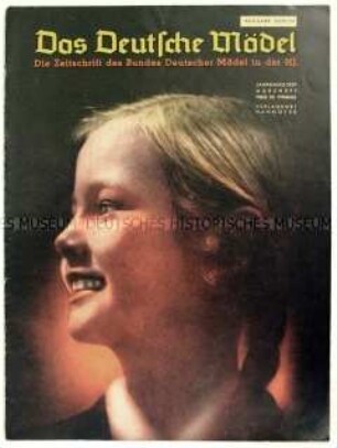 Monatszeitschrift des BDM "Das Deutsche Mädel" u.a. über "deutsches Wohnen"