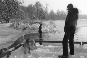 Winterstimmung im Karlsruher Schlossgarten