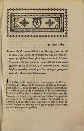 Livre Noir De Tournay, Ou Correspondance Du Ci-Devant Gouvernement Autrichien De Bruxelles : Avec ses Agens subalternes dans la Province du Tournèsis. 4