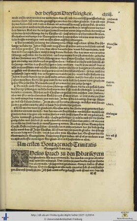 Sontage nach Trinitatis