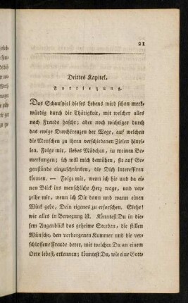 21-45, Drittes Kapitel. - Viertes kapitel.