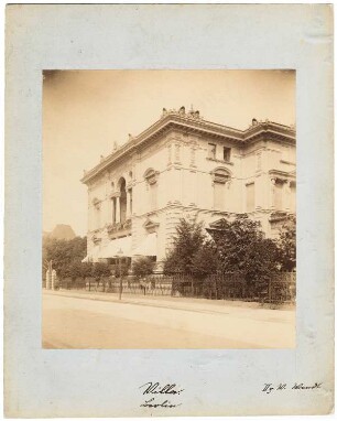 Ansicht einer Villa, Berlin: Ansicht
