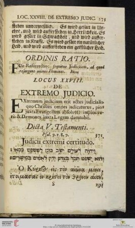 Locus XXVIII
