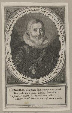 Bildnis des Salomon Hirzelius