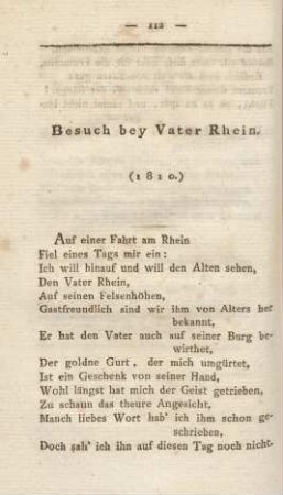 Besuch bey Vater Rhein