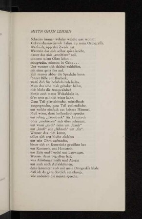 Mittn Ohrn Lehsen