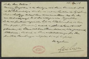 Brief an Ludwig Strecker und B. Schott's Söhne : 15.05.1913