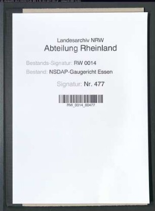 Zurückweisung der Beschwerde des Pg. Alois BENNEMANN, geb. 13.5.1908, Fuhrunternehmer in Essen-West, gegen den Ausschluß wegen Hehlerei und erfolgter strafrechtlicher Verurteilung
