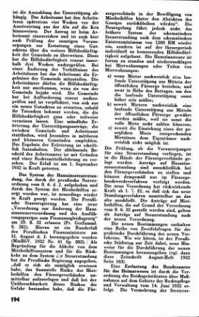 Hauszinssteuerstundung [Fürsorgewesen]