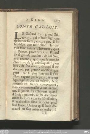 Conte Gaulois.