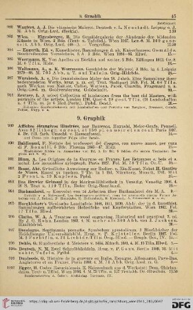 9. Graphik (Nr. 989 - 1062)