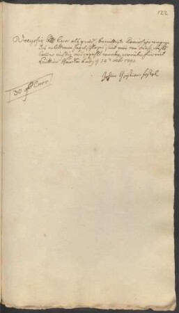 ... bewilligte Remission .... Quedlinburg [den] 14ten Febr 1793