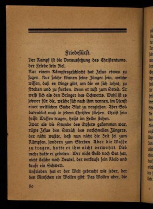 80-83, 8. Friedefürst