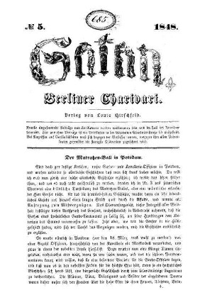 Satan. Berliner Charivari. N[umer]o 5.