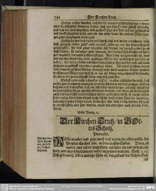 Der Kirchen Trutz, in Gottes Schutz