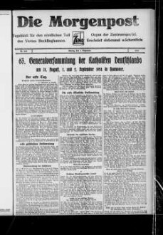 Die Morgenpost. 1924-