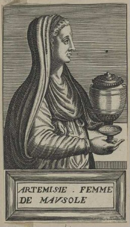 Bildnis der Artemisia II.