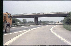 Einfahrt Ost zu Hauptfahrbahn Ost (Heidelberg Richtung Frankfurt)
