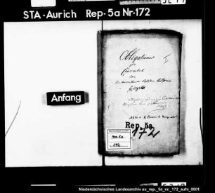 Obligationen aus dem Le Bruin'schen Vermögen