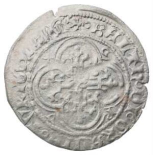 Fundmünze, Fürstengroschen (12 meißnische Pfennige), 1393 - 1395