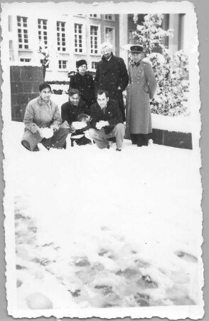 Türkei. Gruppenbild mit Hans und Etha Richter