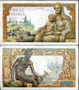 Frankreich, 1000 Francs