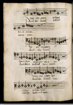 [Heinrich Finck] : Veni creator spiritus