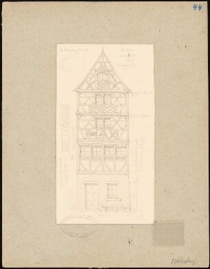 Deutsche Holzarchitektur: Miltenberg: Ansicht