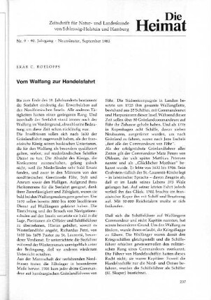 Nr. 9 - 90. Jahrgang - Neumünster, September 1983