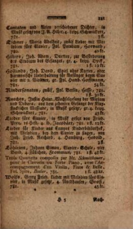 Des vollständigen Catalogi aller Bücher, welche bey Benedict Friederich Haueisen, Königl. Preußischen Kommissions-Rath und privilegirten Buchhändler in Anspach, um beygesezte richtige Preise zu haben sind ... Fortsetzung. 2. 1781