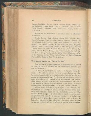 Tres poetas hablan de "Lucha de Alas"