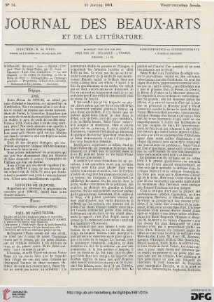 Nr. 14 (31 Juillet 1881)