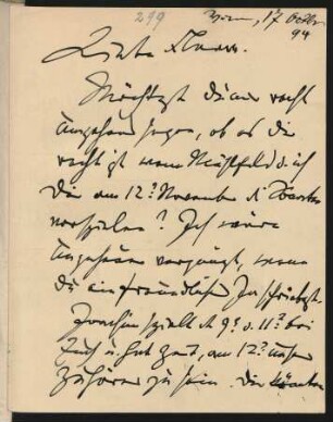 Brief an Clara Schumann : 17.10.1894