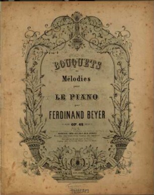 Bouquets de mélodies : pour le piano : op. 42, [1]. Lucia di Lammermoor
