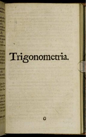 Trigonometria.