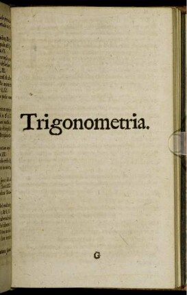 Trigonometria.