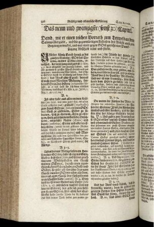 Das neun und zwanzigste (sonst 30.) Capitel