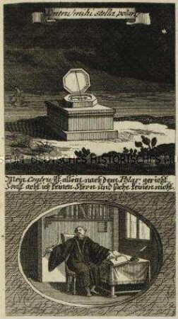 "Centru mihi stella polaris" - Andachtsbild zum 200. Jahrestag der Augsburger Konfession