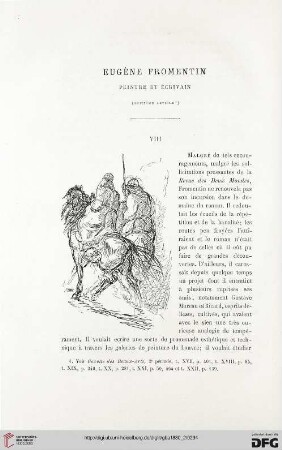 2. Pér. 22.1880: Eugène Fromentin, 8 : peintre et écrivain