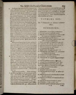 Titulus XXVI. [ - ] Titulus XXIX.