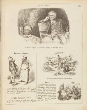 "Zweierlei Pulver" "Strolchen-Humor" "Höchste Aufmerksamkeit" "Fatal"