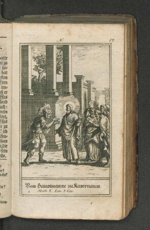 Vom Hauptmanne zu Kapernaum